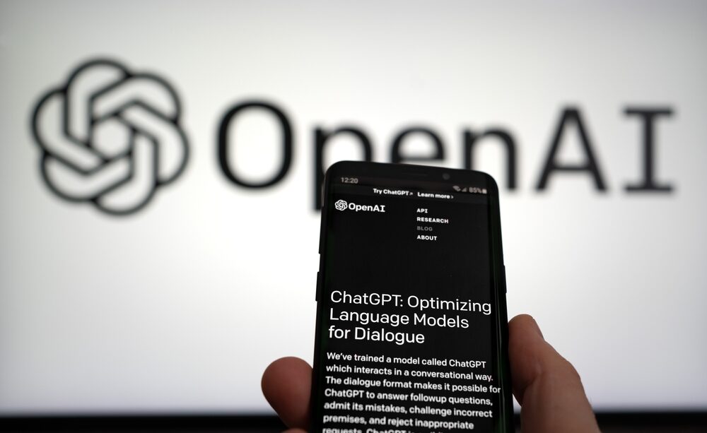 Screenshot della nuova funzione ChatGPT Voice di OpenAI