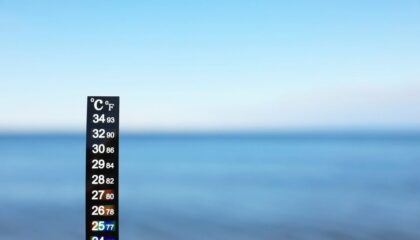 Temperatura media della superficie del mare