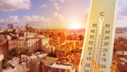 Caldo e afa in Italia