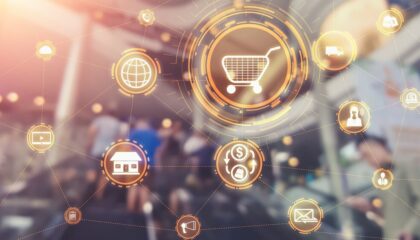 Grafico crescita retail media in Italia